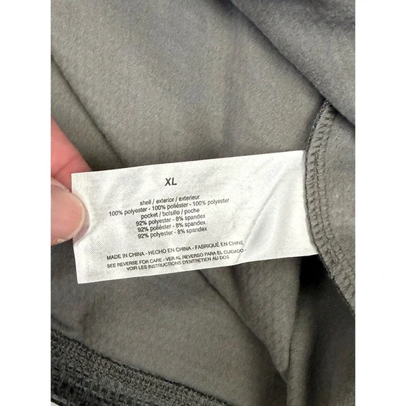 2 GH Bass & Co Men's XL 1/4 Zip Pullover‎ Sweatshirts Heathered Burgundy & Gray - Picture 13 of 15